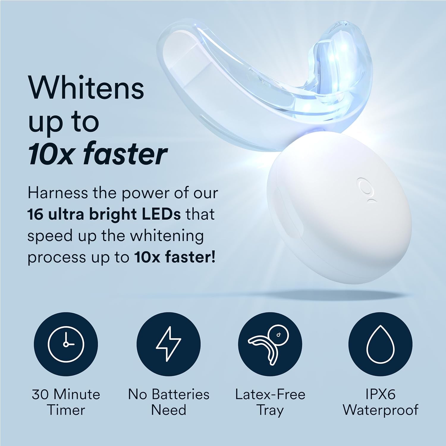 Professional LED Teeth Whitening Kit | Helps Brighten & Remove Surface Stains