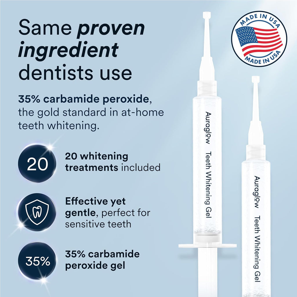 Professional LED Teeth Whitening Kit | Helps Brighten & Remove Surface Stains