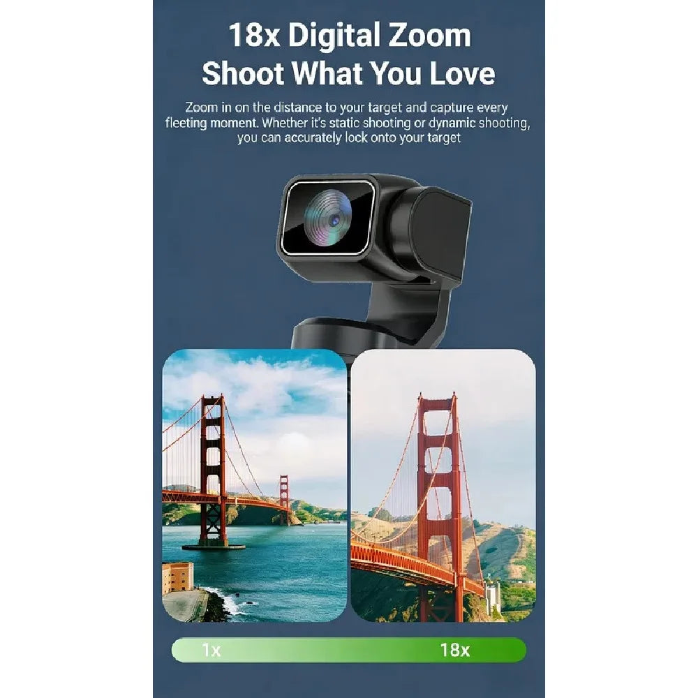 SmoothShot™ 4K Smart Gimbal Camera